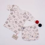 ست پنج تیکه نوزادی مدل گربه mop 62 - تصویر 3