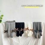 جوراب شلواری بچه گانه زمستانی پاپیون - تصویر 2