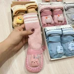 پاپوش جورابی بچه گانه ساق بلند - تصویر 4