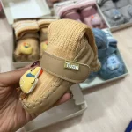 پاپوش جورابی بچه گانه ساق بلند - تصویر 2