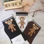 جوراب اسپرت تدی طرح استیکری - تصویر 6