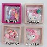 ست گیره مو بچه گانه طرح عروسکی - تصویر 2