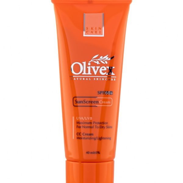 کرم ضد آفتاب رنگی الیوکس SPF60 مناسب پوست معمولی و خشک (40 میل)