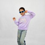 عینک آفتابی کودکانه مدل angels رنگ سرخابی - تصویر 4