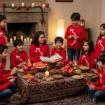 بلوز یلدایی طرح  انار ست خواهر برادری - تصویر 4