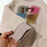 بلوزدخترانه دورس I LOVE CARBS اورجینال - تصویر 5