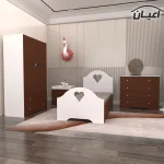 سرویس خواب یک نفره مدل FH474 طرح فانتزی سایز 90x200 سانتی متر مجموعه 4 عددی - تصویر 12
