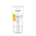 فلوئید ضدآفتاب SPF50 ویتامین سی ویتالایر بژ روشن (50 میل) - تصویر 2