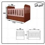 تختخواب کودک مدل FH396 - تصویر 9