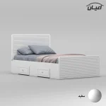 تخت خواب یک نفره اعیان مدل FH813 سایز 120x200 سانتی متر - تصویر 14