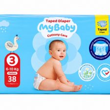 پوشک مای بیبی چسبی سایز 3 (38 عددی) My baby
