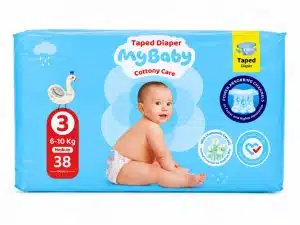 پوشک مای بیبی چسبی سایز 3 (38 عددی) My baby