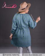 تونیک بارداری جین گلدار - تصویر 5