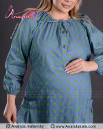 تونیک بارداری جین گلدار - تصویر 8