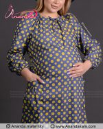 تونیک بارداری جین گلدار - تصویر 7