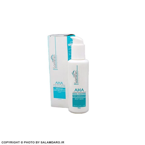 ژل شستشوی صورت حاوی 5% AHA لامینین(150 میل)
