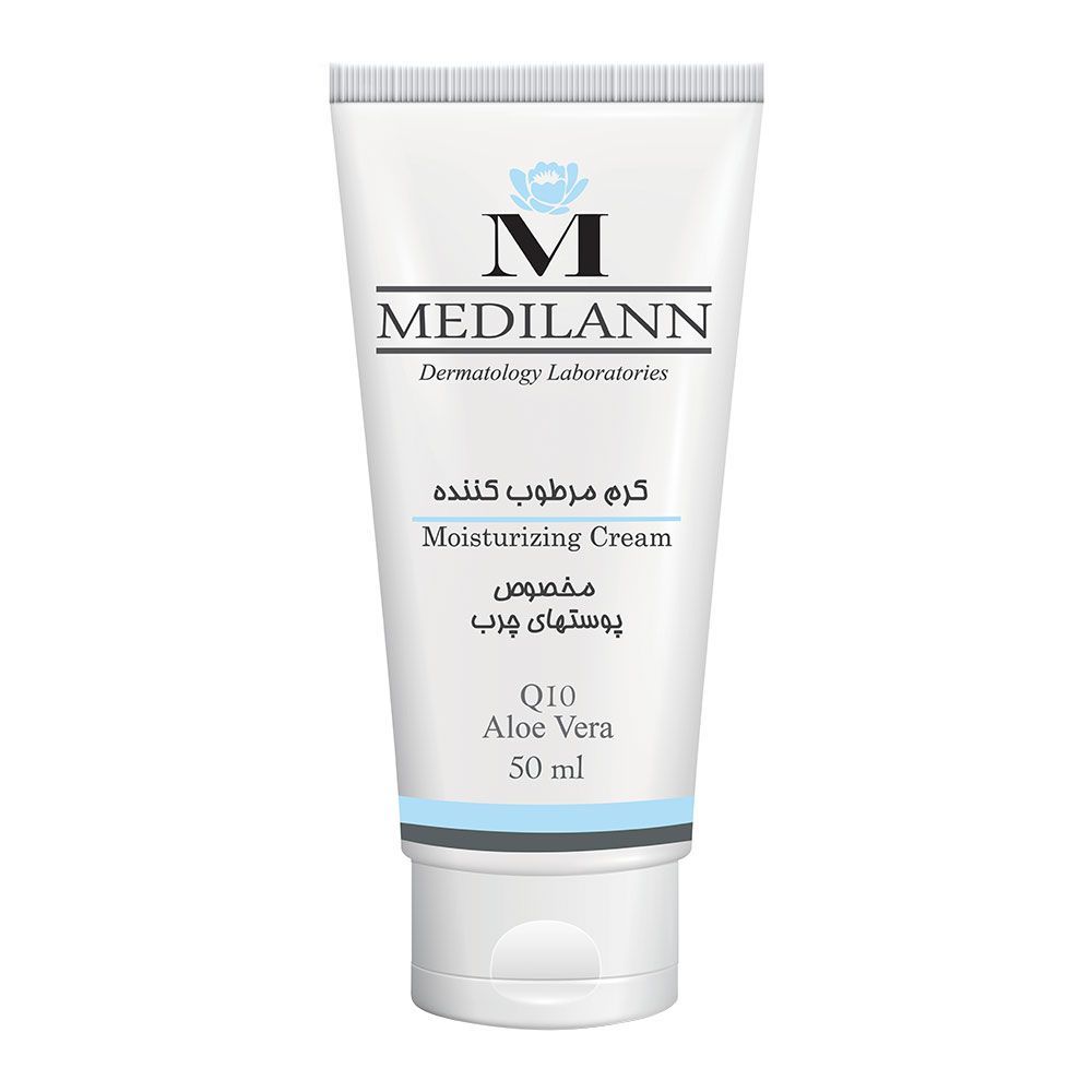 moisturizing-cream-oily-skin.jpg کرم مرطوب کننده پوست چرب مدیلن (50 میل) - تصویر 1