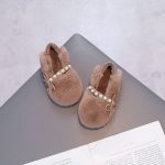 کفش بچگانه دخترانه خز طرح مروارید - تصویر 7
