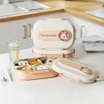 لانچ باکس و ظرف غذا استیل همراه با کیف گرم نگهدار طرح گود لایف - تصویر 3