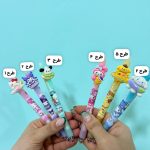 خودکار فشاری ژله ای فانتزی طرح استیکری - تصویر 2