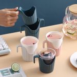 استند لیوان یکبار مصرف مدل بهار بسته 6 عددی