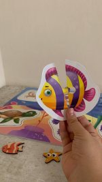 پازل 2 و 3 تکه آبزیان شگفت انگیز - تصویر 4