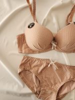 ست سوتین و شورت نخی جکدار فنردار CHANVIEN LEEN کد: 2210 - تصویر 8