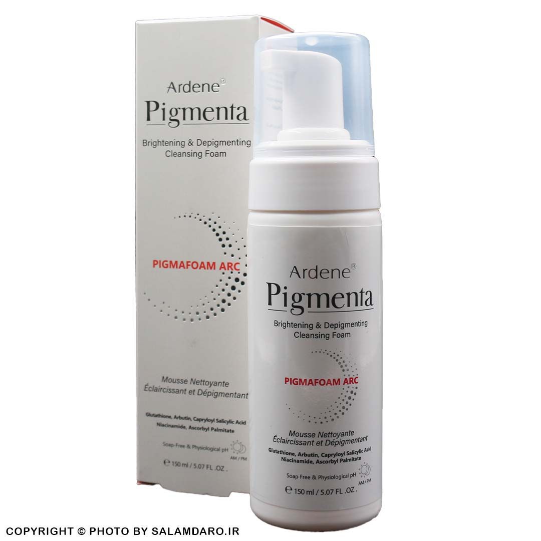pigmenta-arden-foam.jpg فوم روشن کننده پوست صورت پیگمنتا آردن (150 میل) - تصویر 1