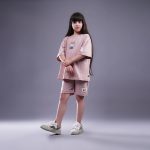 تیشرت بچگانه طرح کتاب صورتی سایز 40,45,50,55 - تصویر 3