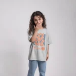 تیشرت بچگانه طرح مکعب رنگ سفید سایز 50,55,60,65