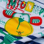 ست پنج تیکه نوزادی مدل میمون mop 2 - تصویر 4