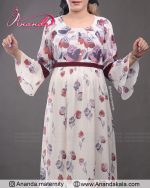 پیراهن بارداری حریر آنیل - تصویر 3
