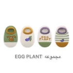 جوراب کالج بچگانه ضد لغزش مجموعه 4 عددی طرح بانی پوتیتو (مناسب 3 ماه تا 8 سال) - تصویر 3