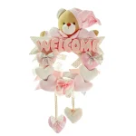 حلقه آویز تزئینی اتاق کودک طرح خرس نانان مدل Welcome - تصویر 17