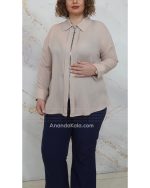 شومیز بارداری و سایزبزرگ روژین - تصویر 6