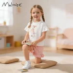 ست تیشرت و شلوارک دخترانه طرح خرگوش فانتزی Malwee (مناسب 2 تا 9 سال) - تصویر 3