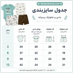 ست 4 تکه نوزادی طرح Grandma (مناسب نوزادان صفر تا 12 ماه) - تصویر 4