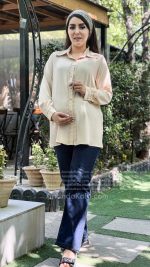 شومیز بارداری و شیردهی لیندا - تصویر 2