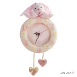 ساعت دیواری کودک مدل خرگوش رابیت کد W-RAB-T - تصویر 8
