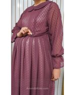 پیراهن بارداری حریر ماریا - تصویر 4