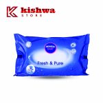 دستمال مرطوب کودک نیوآ مدل Fresh & Pure | پاکسازی ملایم برای پوست حساس نوزادان