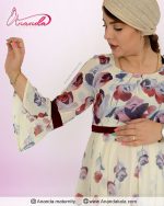 پیراهن بارداری حریر آنیل - تصویر 6