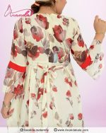 پیراهن بارداری حریر آنیل - تصویر 5