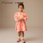پیراهن دخترانه بچگانه برند Malwee طرح قلب (مناسب 3 تا 8 سال) - تصویر 2