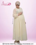 پیراهن بارداری حریر ماریا - تصویر 6