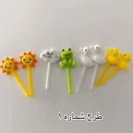 چنگال میوه کودک طرح حیوانات فانتزی - تصویر 13