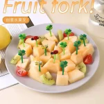 چنگال میوه کودک طرح حیوانات فانتزی - تصویر 5
