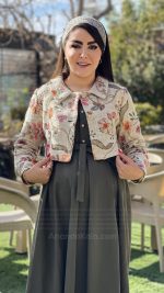 کت و سارافون بارداری گندم - تصویر 5