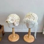 کلاه گیپوری مجلسی بچه گانه طرح دست بافت (مناسب کودکان 5 تا 15 سال) - تصویر 3