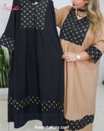 مانتو پیراهنی بارداری گلاره - تصویر 12